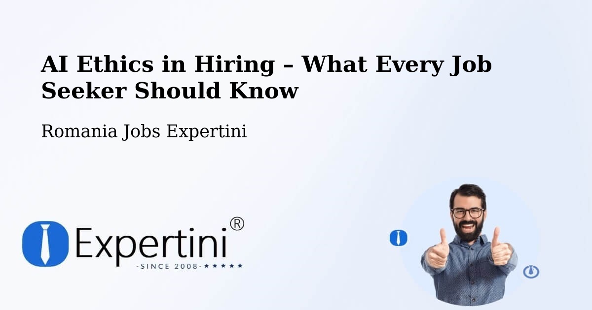 AI Ethics in Recruitment & Hiring – Sacoșu Mare - Sacoșu Mare, Romania Jobs Expertini