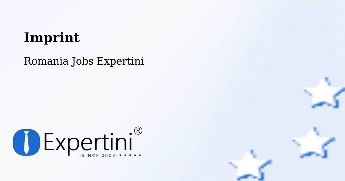 Imprint – Sacoșu Mare - Romania Jobs Expertini